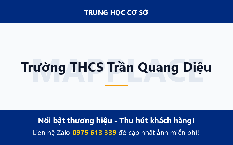 Trường THCS Trần Quang Diệu