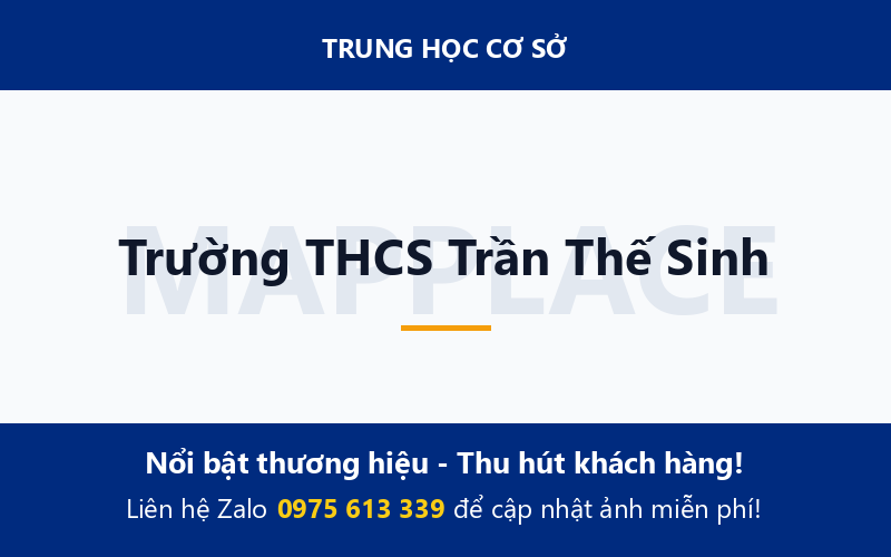 Trường THCS Trần Thế Sinh