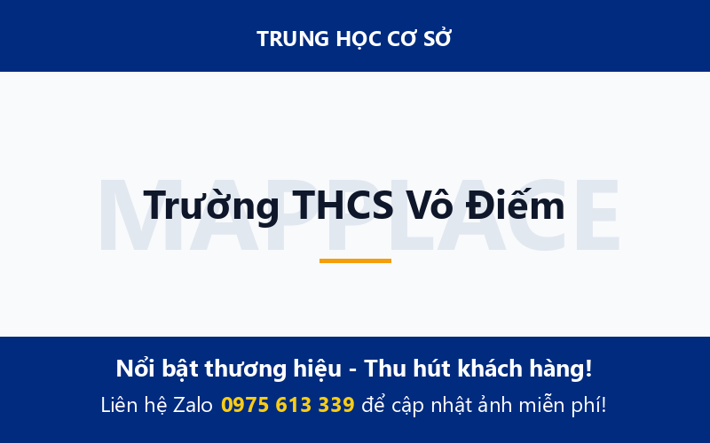 Trường THCS Vô Điếm