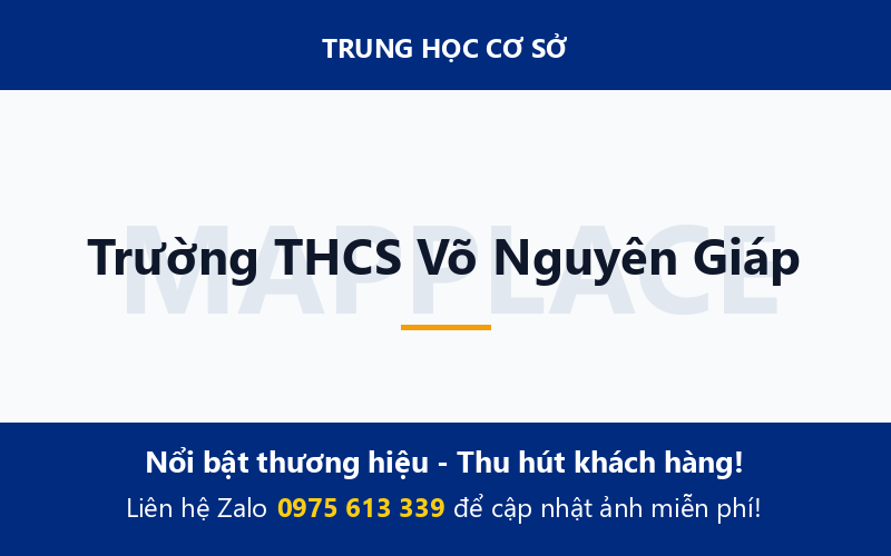 Trường THCS Võ Nguyên Giáp