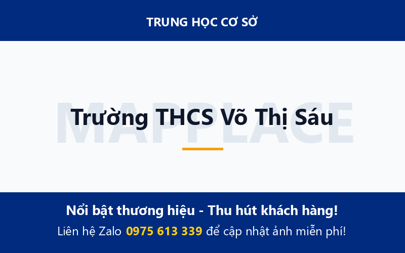 Trường THCS Võ Thị Sáu