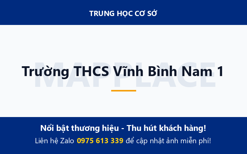 Trường THCS Vĩnh Bình Nam 1