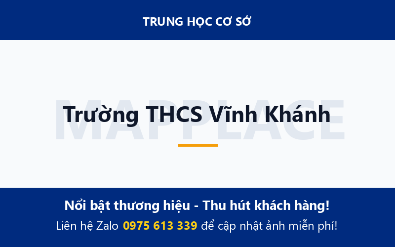 Trường THCS Vĩnh Khánh