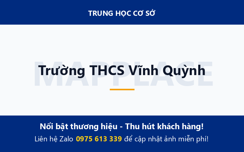 Trường THCS Vĩnh Quỳnh