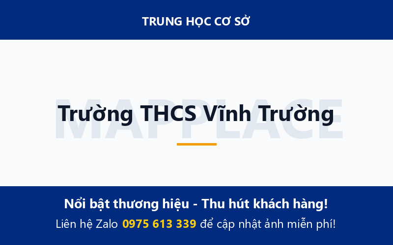 Trường THCS Vĩnh Trường