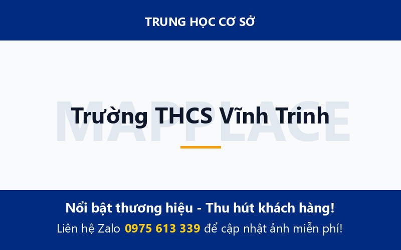 Trường THCS Vĩnh Trinh