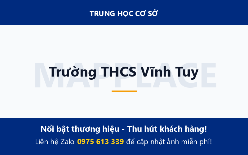 Trường THCS Vĩnh Tuy