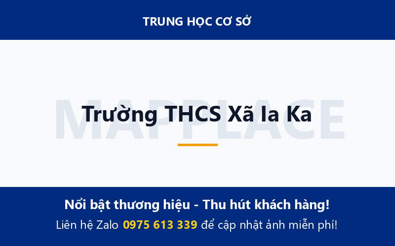 Trường THCS Xã Ia Ka