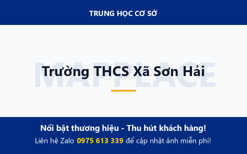 Trường THCS Xã Sơn Hải