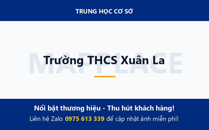 Trường THCS Xuân La