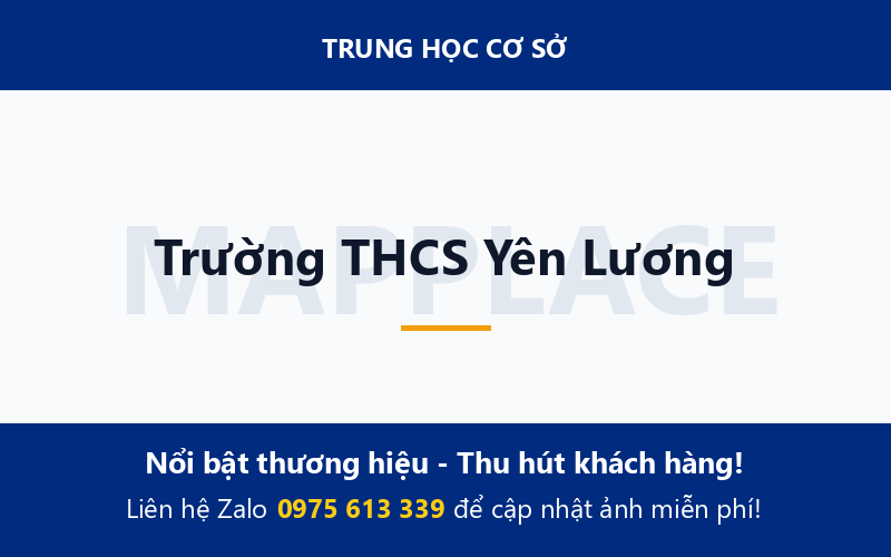 Trường THCS Yên Lương