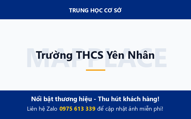 Trường THCS Yên Nhân