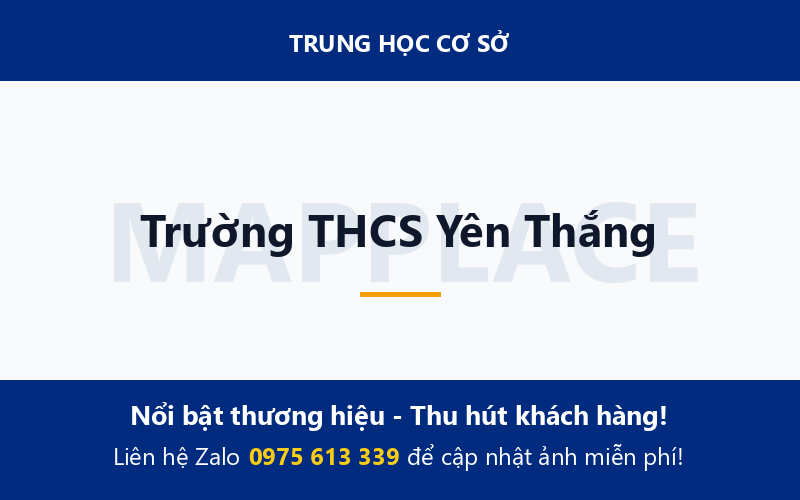 Trường THCS Yên Thắng