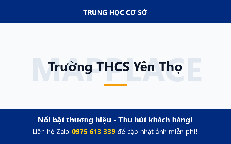 Trường THCS Yên Thọ