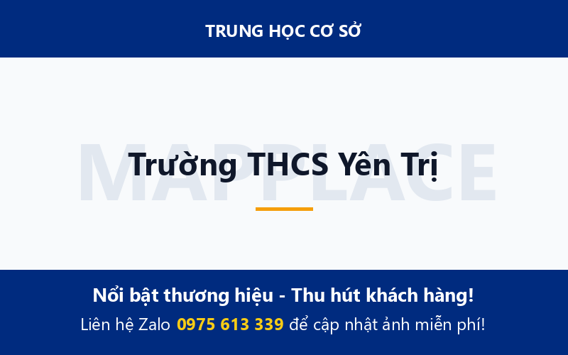 Trường THCS Yên Trị