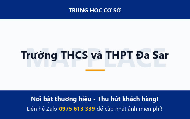 Trường THCS và THPT Đa Sar