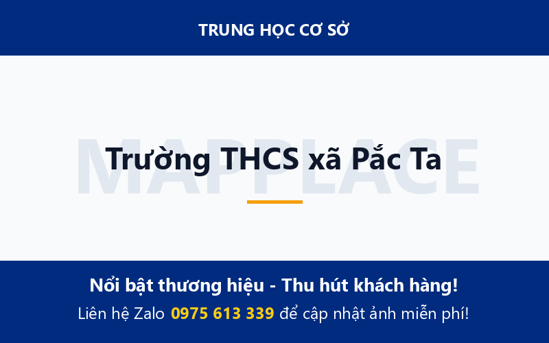 Trường THCS xã Pắc Ta