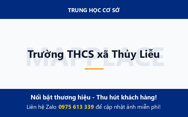 Trường THCS xã Thủy Liễu