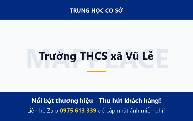 Trường THCS xã Vũ Lễ