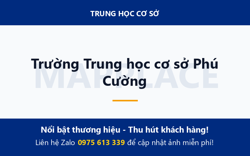 Trường Trung học cơ sở Phú Cường