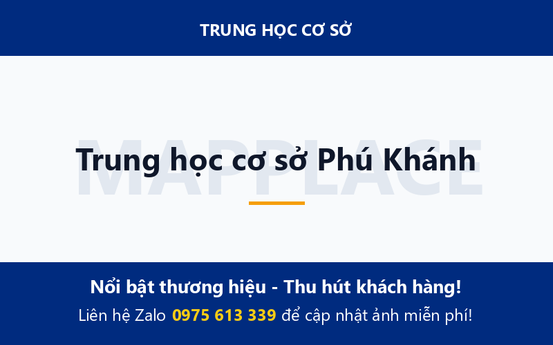 Trung học cơ sở Phú Khánh