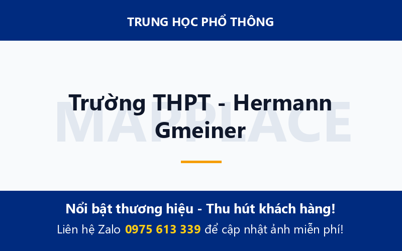 Trường THPT - Hermann Gmeiner