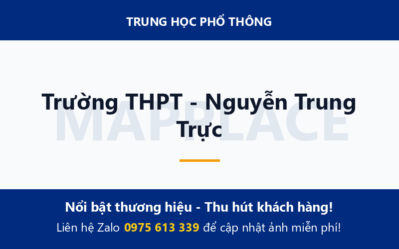 Trường THPT - Nguyễn Trung Trực