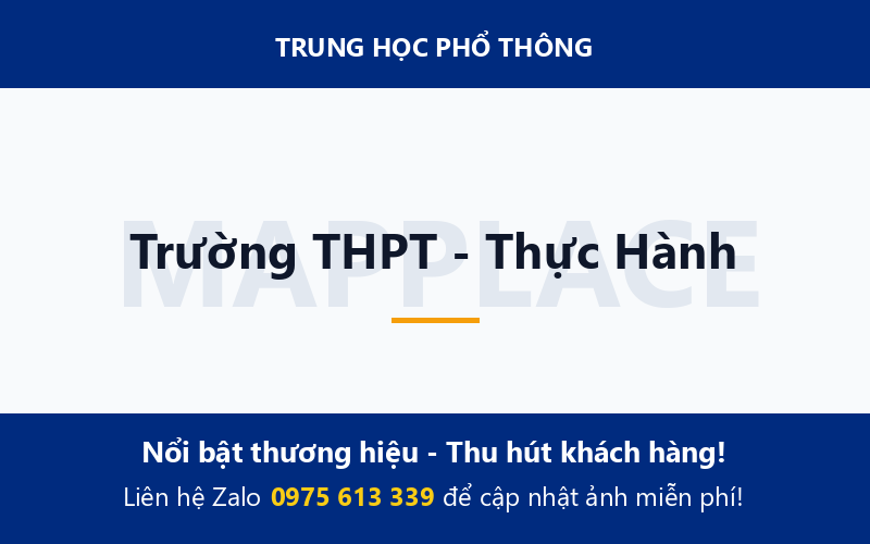 Trường THPT - Thực Hành