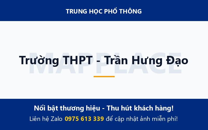 Trường THPT - Trần Hưng Đạo