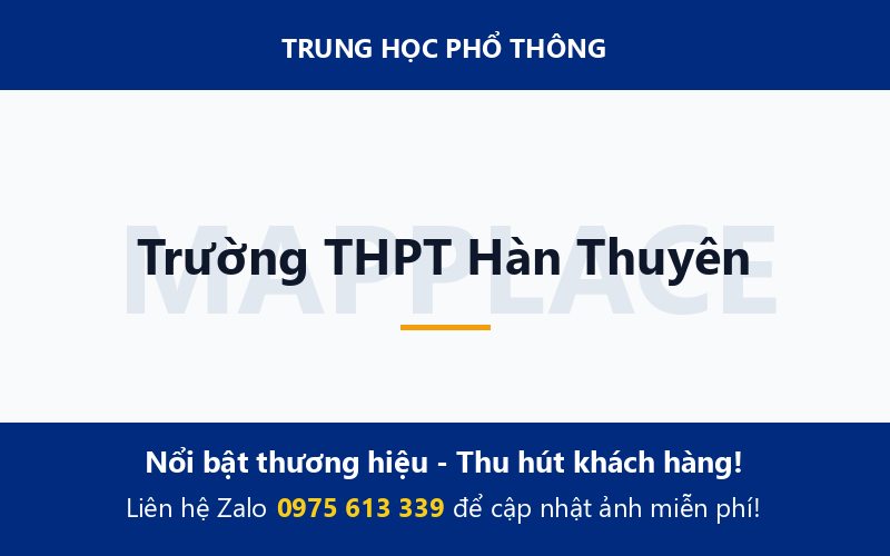 Trường THPT Hàn Thuyên
