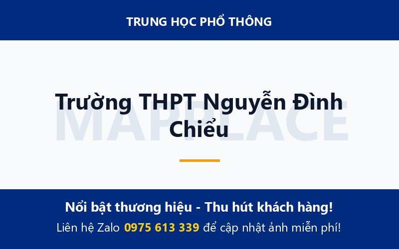 Trường THPT Nguyễn Đình Chiểu