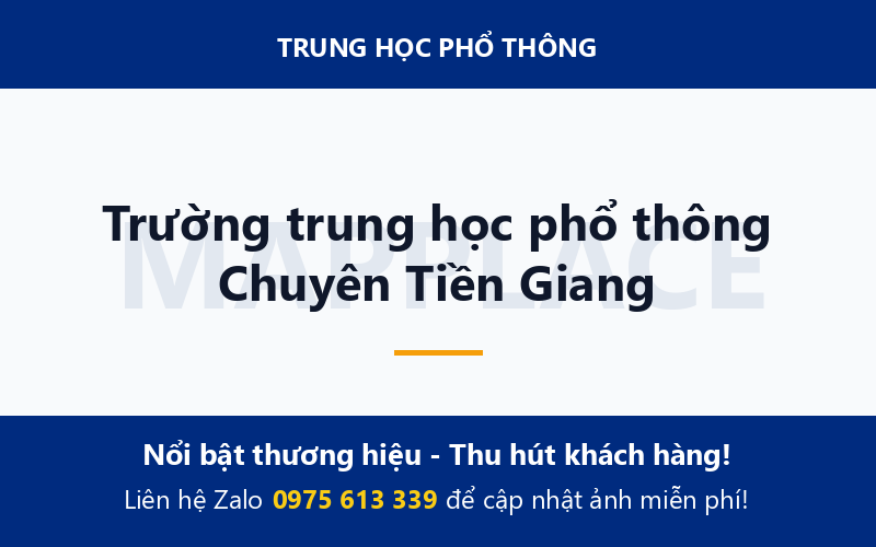 Trường trung học phổ thông Chuyên Tiền Giang