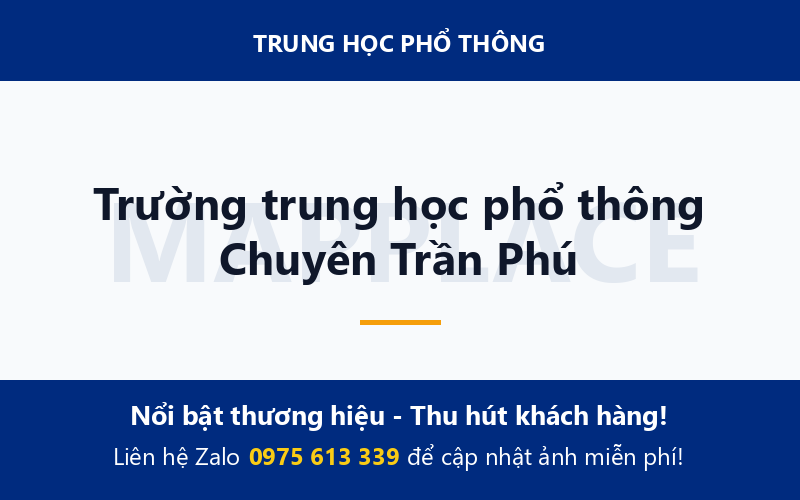 Trường trung học phổ thông Chuyên Trần Phú