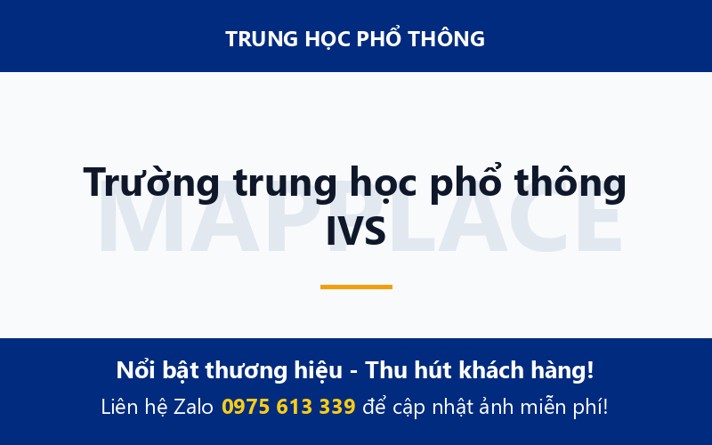 Trường trung học phổ thông IVS