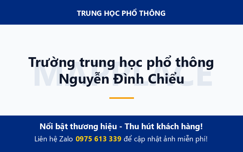 Trường trung học phổ thông Nguyễn Đình Chiểu