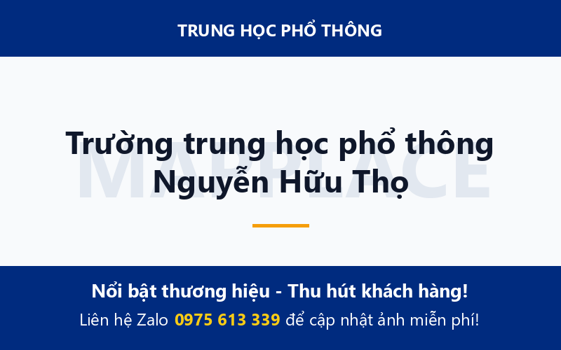 Trường trung học phổ thông Nguyễn Hữu Thọ
