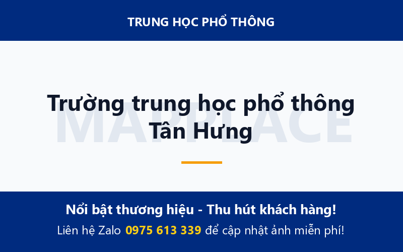 Trường trung học phổ thông Tân Hưng