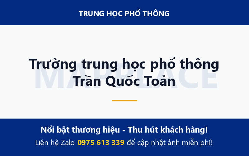 Trường trung học phổ thông Trần Quốc Toản