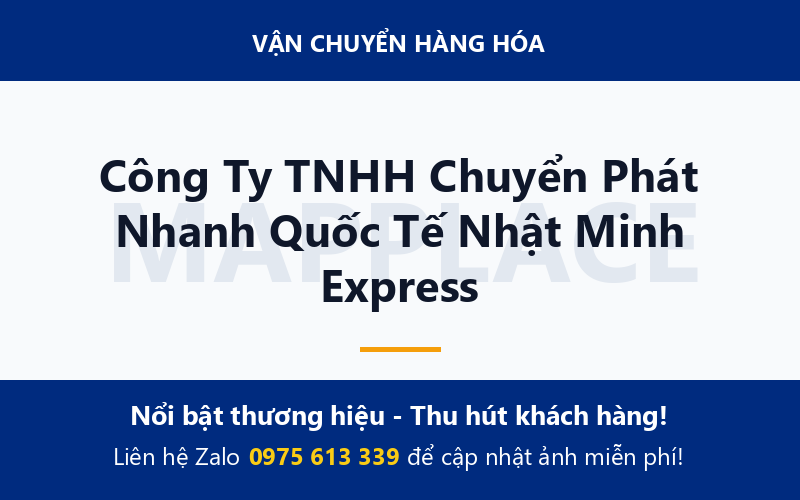 Công Ty TNHH Chuyển Phát Nhanh Quốc Tế Nhật Minh Express