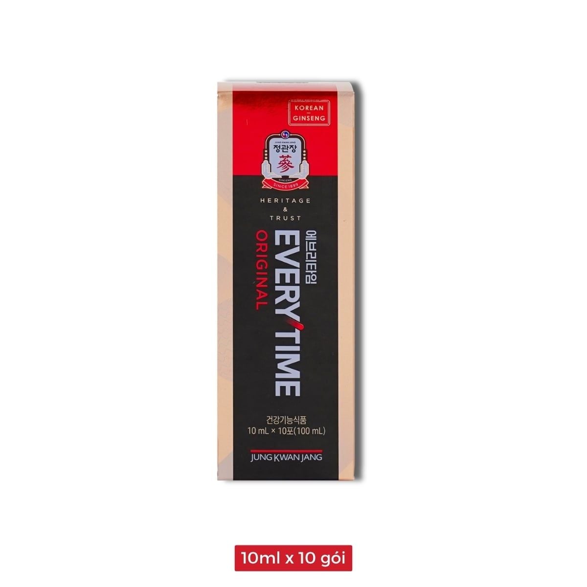 Nước Hồng Sâm KGC Everytime Jung Kwan Jang (10ml x 30 Gói) 