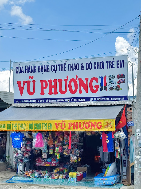 CỬA HÀNG DỤNG CỤ THỂ THAO VÀ ĐỒ CHƠI TRẺ EM VŨ PHƯƠNG